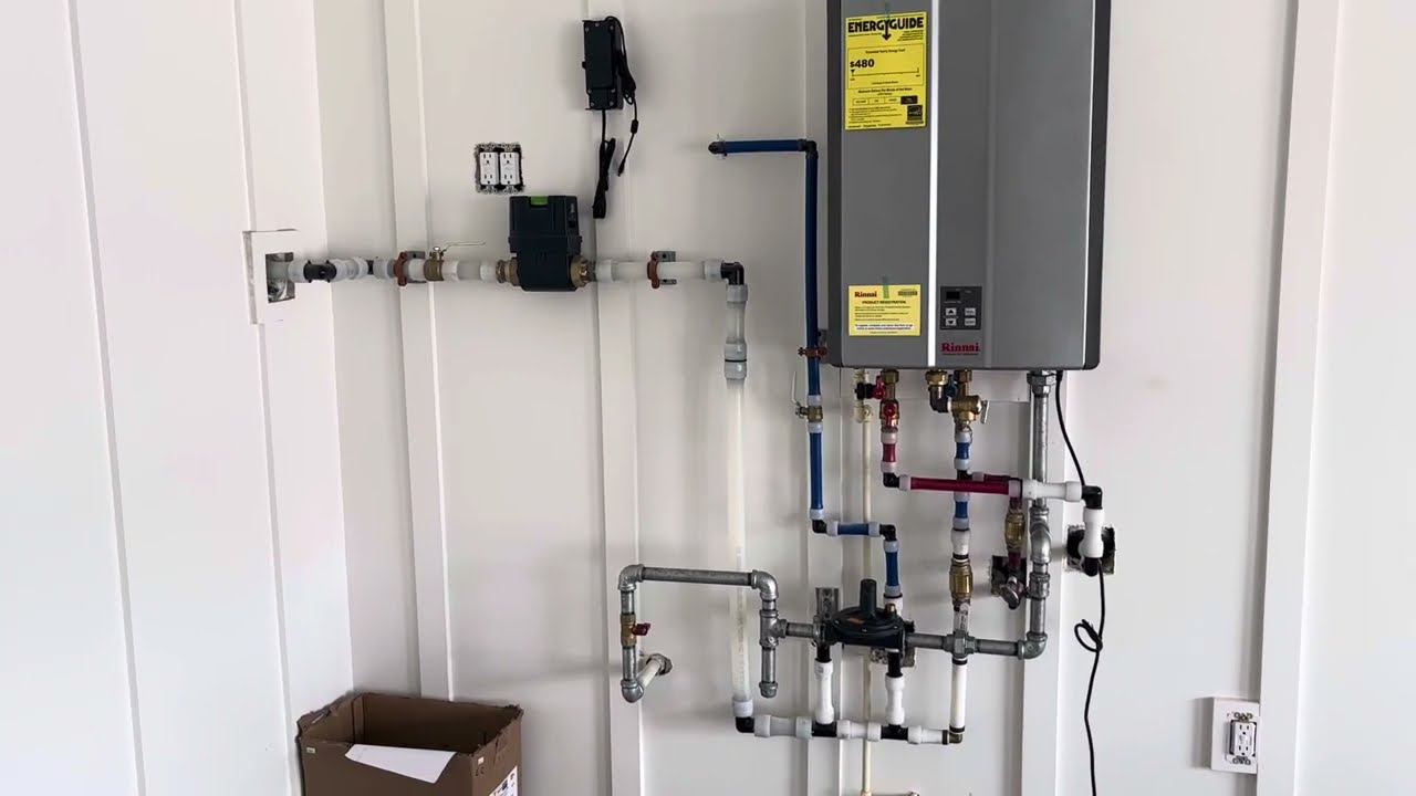 Tankless Water Heater Installation in Black Hat